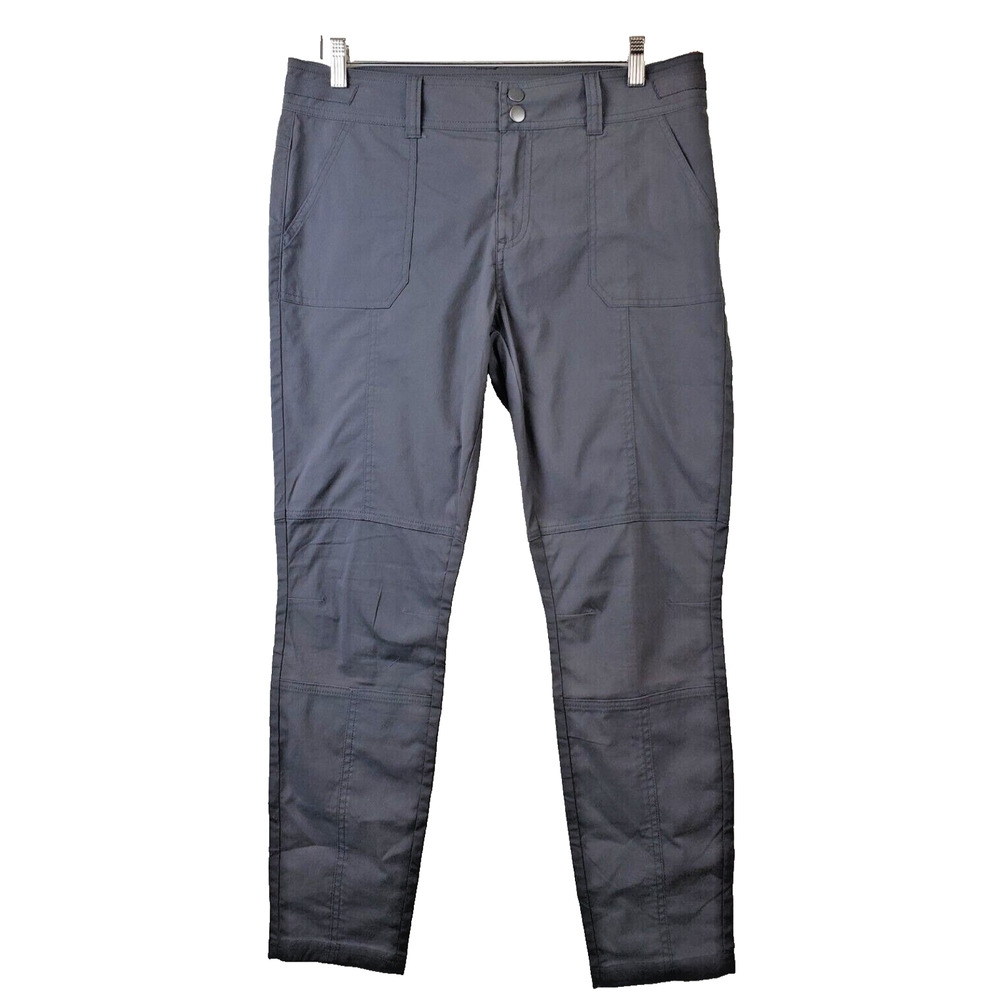 Prana Womens Pants 12 Cargo ESSEX Outdoor Hiking‎ Camping Straight Leg Organic
